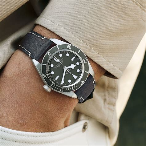 tudor 925銀開箱|tudor black bay silver watch.